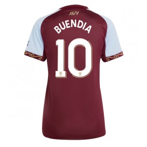 Fotbalové Dres Aston Villa Emiliano Buendia #10 Dámské Domácí Oblečení 2025-26 Krátký Rukáv